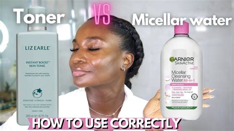 Is it OK to use micellar water instead of toner?