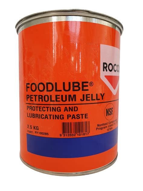 Is it OK to use petroleum jelly as lubricant?