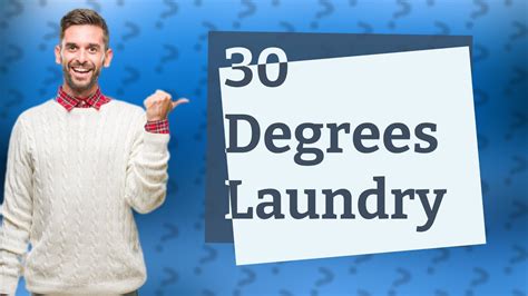 Is it OK to wash clothes at 30?