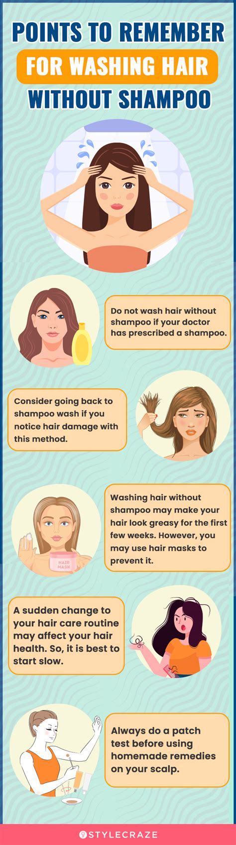 Is it OK to wash hair without shampoo?