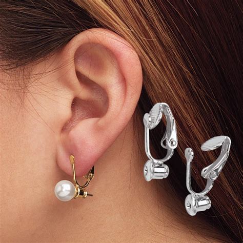 Is it OK to wear clip-on earrings?
