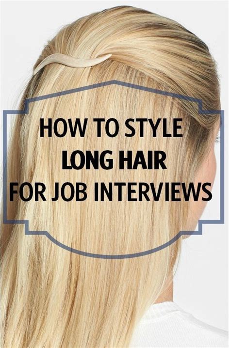 Is it OK to wear your hair in a bun for an interview?