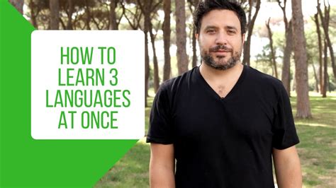 Is it a bad idea to learn 3 languages at once?