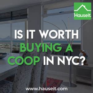 Is it a good idea to buy a coop in NYC?
