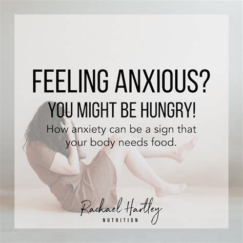 Is it anxiety or hunger?