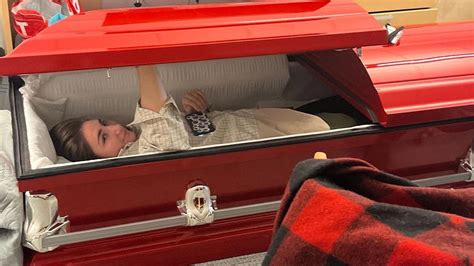 Is it bad luck to sleep in a coffin?