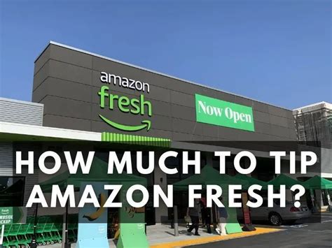 Is it bad not to tip Amazon Fresh?