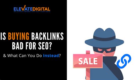 Is it bad to buy backlinks for SEO?