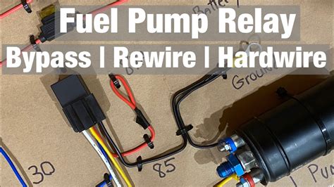Is it bad to bypass fuel pump relay?