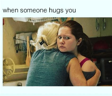 Is it bad to force someone to hug you?