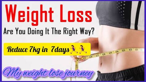 Is it bad to lose 7kg in a week?