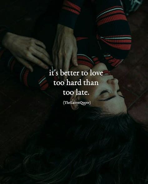 Is it bad to love too hard?