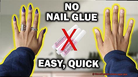 Is it bad to put super glue on your nails?