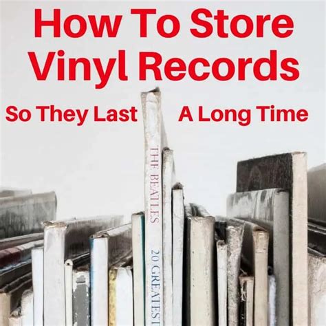 Is it bad to store vinyls horizontally?