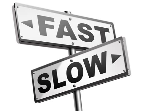 Is it better to accelerate fast or slow?