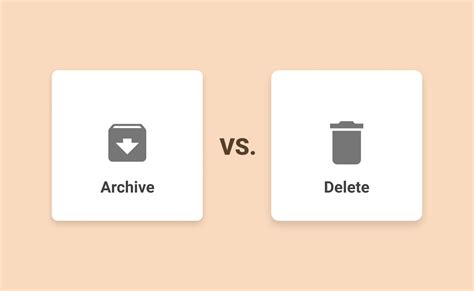 Is it better to archive or delete?