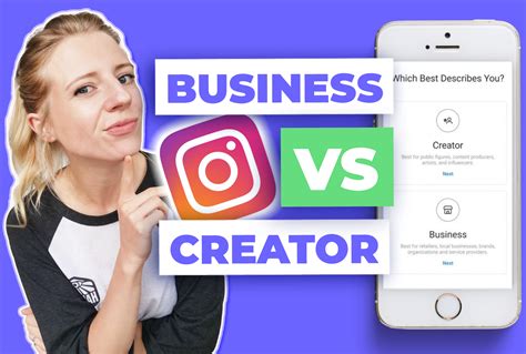 Is it better to be a creator or business account?
