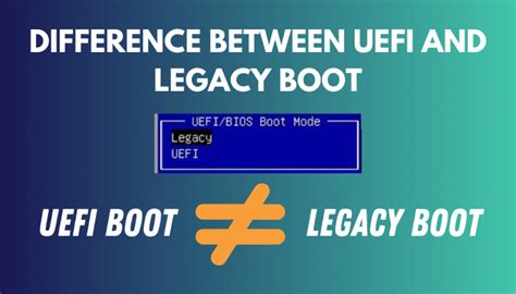 Is it better to boot UEFI or legacy?