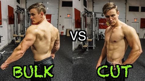 Is it better to bulk or cut first?