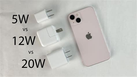 Is it better to charge iPhone with 5W or 20W?