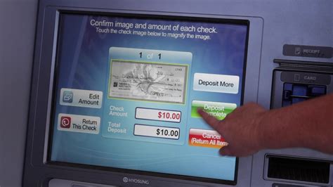 Is it better to deposit a check in person or ATM?