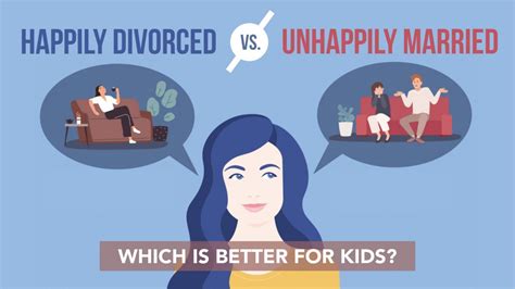 Is it better to divorce or stay unhappily married for kids?