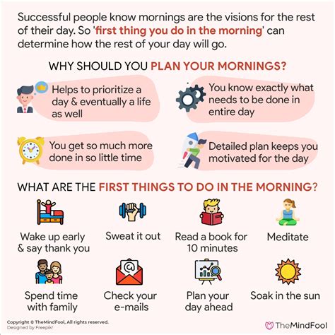 Is it better to do things in the morning?