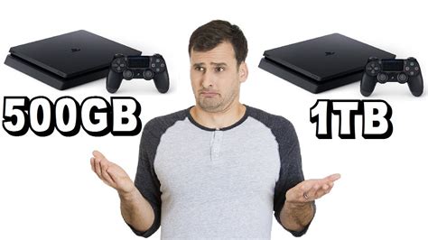 Is it better to get 500gb or 1TB PS4?