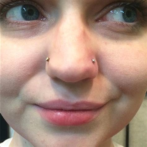 Is it better to heal a nose piercing with a hoop or stud?