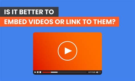 Is it better to link or embed?