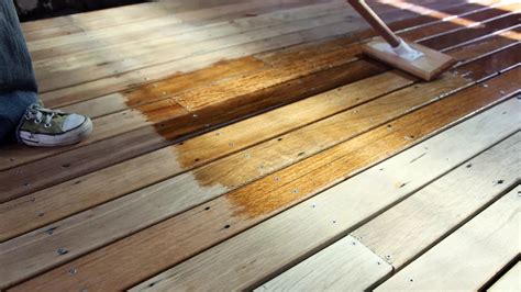 Is it better to oil or stain decking?