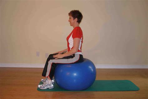 Is it better to sit on an exercise ball or chair?