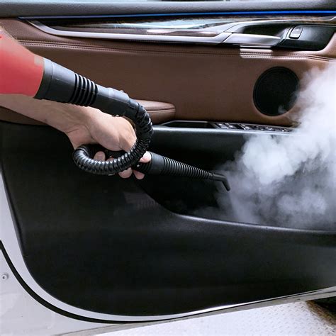 Is it better to steam clean or shampoo car interior?