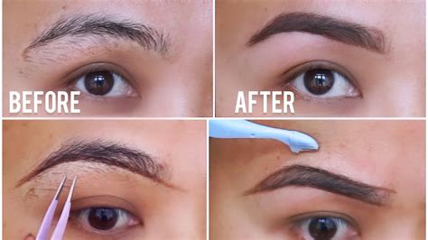 Is it better to trim or pluck eyebrows?