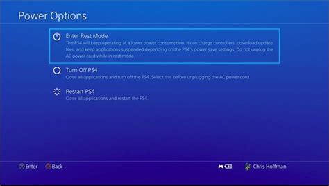 Is it better to turn off your PS4 or put it in rest mode?