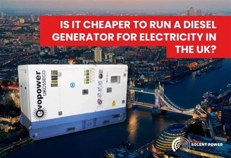 Is it cheaper to run a generator for electricity?