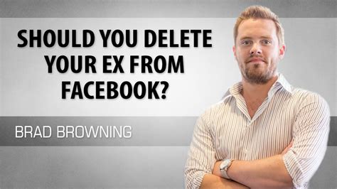 Is it childish to unfriend an ex on Facebook?