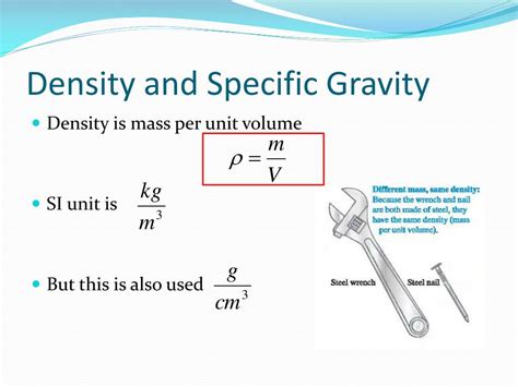 Is it density or gravity?