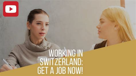 Is it difficult to get a job in Switzerland?