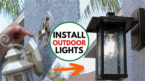 Is it difficult to replace outdoor light fixture?