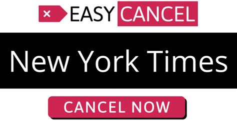 Is it easy to cancel New York Times?