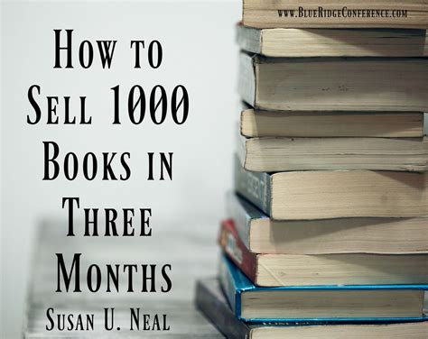 Is it easy to sell 1,000 books?