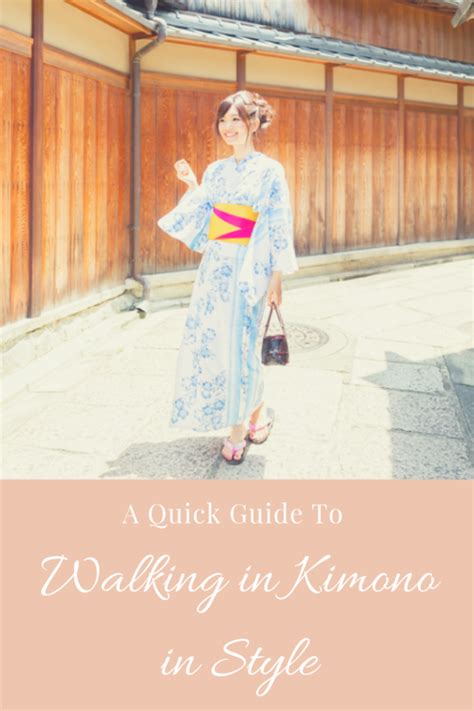 Is it easy to walk in kimono?