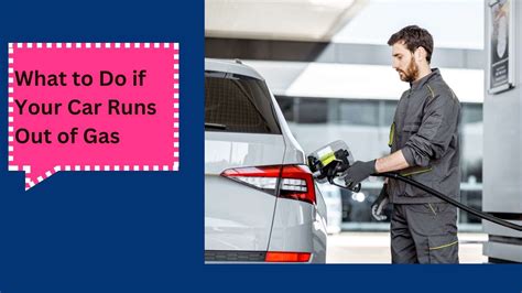 Is it embarrassing to run out of gas?