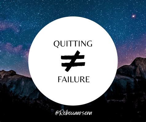 Is it ever OK to quit?