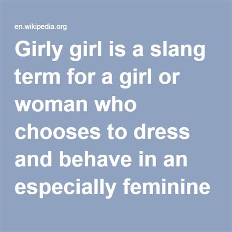 Is it girly or girlie slang?