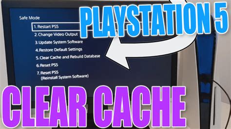 Is it good to clear PS5 cache?