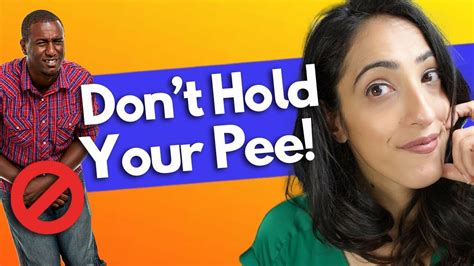 Is it good to hold your pee?