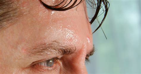 Is it good to leave sweat on your face?