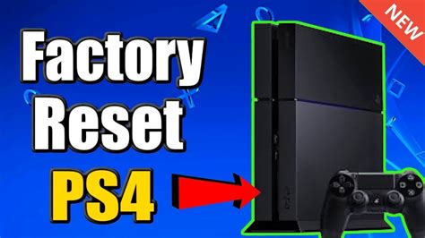 Is it good to reset PS4?